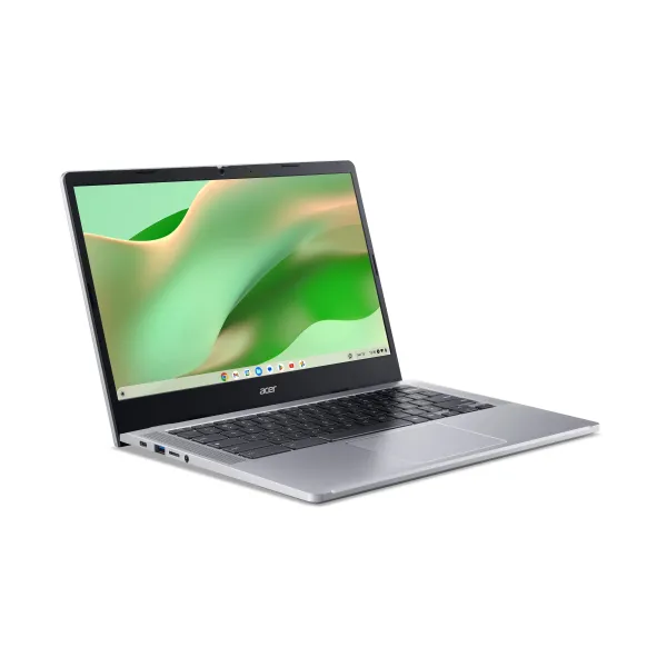 Ноутбук Chromebook CB314-4H 14" FHD IPS, Intel C N100, 8GB, F128GB, UMA, ChromeOS, серебристый Acer (NX.KNBEU.001) - Фото 13