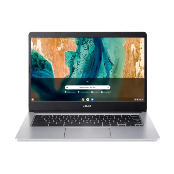 Ноутбук Chromebook CB314-2H 14" FHD IPS, MediaTek MT8183, 8GB, F128GB, UMA, ChromeOS, серебристый Acer (NX.AWFEU.001)