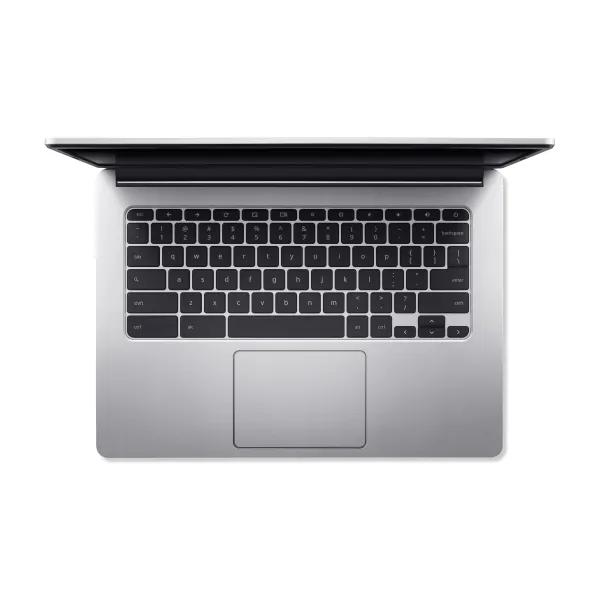 Ноутбук Chromebook CB314-2H 14" FHD IPS, MediaTek MT8183, 8GB, F128GB, UMA, ChromeOS, серебристый Acer (NX.AWFEU.001) - Фото 4