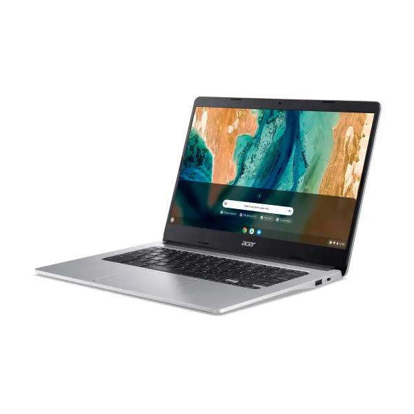 Ноутбук Chromebook CB314-2H 14" FHD IPS, MediaTek MT8183, 8GB, F128GB, UMA, ChromeOS, серебристый Acer (NX.AWFEU.001) - Фото 7