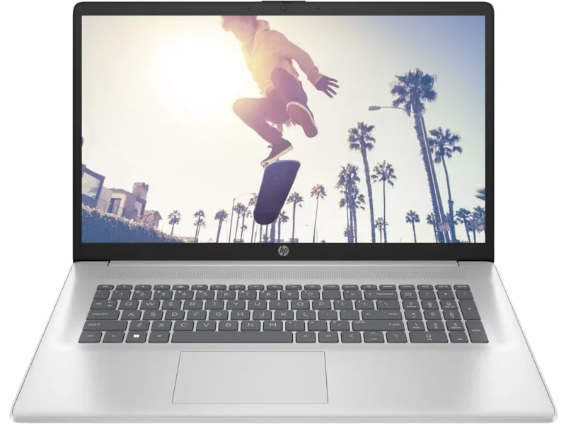 Ноутбук 17-cn3020ua 17.3" FHD IPS AG,Intel i3-N305, 8GB, F512GB, UMA, DOS, серебристый HP (91L46EA) Ноутбук 17-cn3020ua 17.3" FHD IPS AG,Intel i3-N305, 8GB, F512GB, UMA, DOS, серебристый HP (91L46EA)