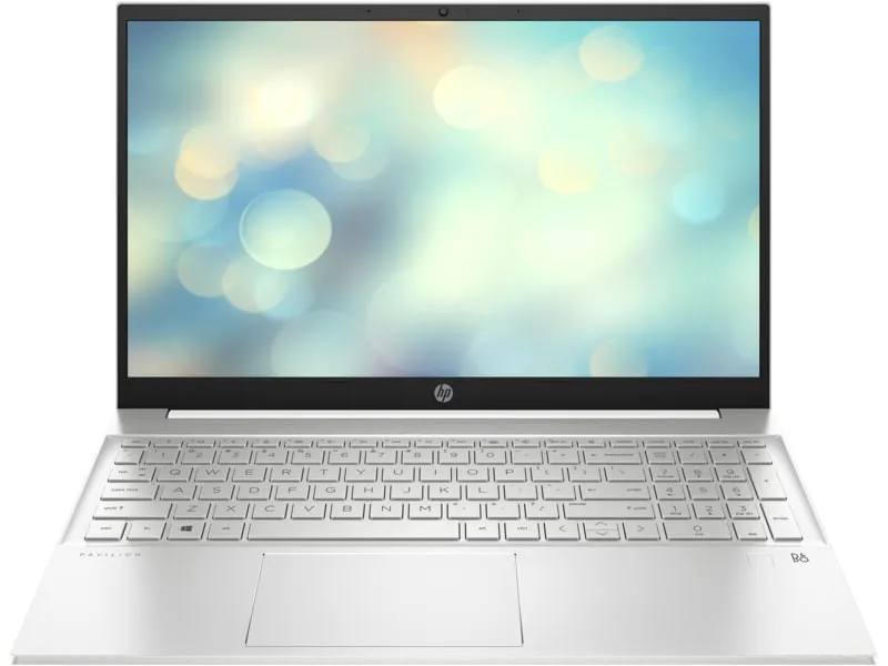 Ноутбук Pavilion 15-eh1012ua 15.6" FHD IPS AG, AMD R3-5300U, 8GB, F512GB, UMA, DOS, белый HP (437L1EA) Ноутбук Pavilion 15-eh1012ua 15.6" FHD IPS AG, AMD R3-5300U, 8GB, F512GB, UMA, DOS, белый HP (437L1EA)