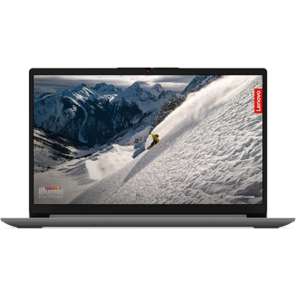 Ноутбук IdeaPad 1-15ALC7 15.6" FHD IPS AG, AMD R5-5500U, 8GB, F512GB, UMA, Win11, серый Lenovo (82R400HJRA) - Фото 2