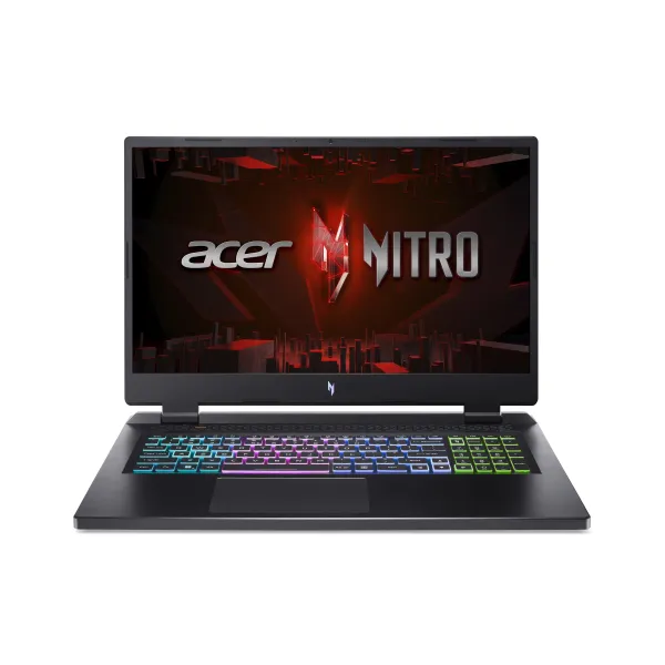 Ноутбук Nitro 17 AN17-51 17.3" FHD IPS, Intel i5-13500H, 16GB, F512GB, NVD4050-6, Lin, чорний Acer (NH.QK5EU.005)