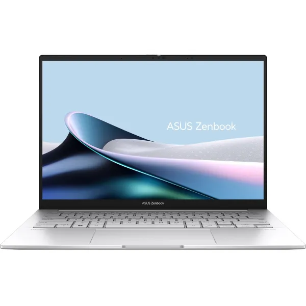 Ноутбук Zenbook 14 UX3405MA-PP048X 14" 3K OLED, Intel Ultra 7 155H, 32GB, F1TB, UMA, Win11P, Сріблястий ASUS (90NB11R2-M00270)