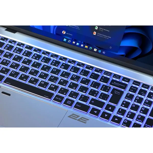 Ноутбук Complex Pro 15.6" FHD IPS AG, Intel i5-1240P, 16GB, F1024GB, UMA, Win11P, сріблястий 2E (NS51PU-15UA32-W11P12) - Фото 4