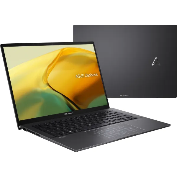 Ноутбук Zenbook 14 UM3402YA-KP751 14" WQXGA IPS, AMD R5-7430U, 16GB, F1TB, UMA, NoOS, Чорний ASUS (90NB0W95-M01C20) - Фото 8