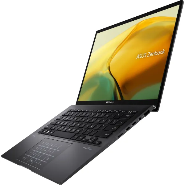 Ноутбук Zenbook 14 UM3402YA-KP751 14" WQXGA IPS, AMD R5-7430U, 16GB, F1TB, UMA, NoOS, Чорний ASUS (90NB0W95-M01C20) - Фото 11
