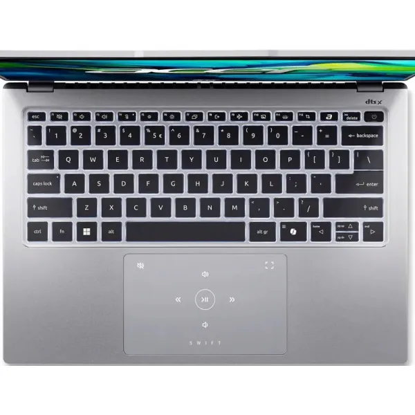 Ноутбук Swift Go 14 SFG14-73T 14" WUXGA IPS Touch, Intel U7-155H, 32GB, F1TB, UMA, Win11, серебристый Acer (NX.KSMEU.002) - Фото 6