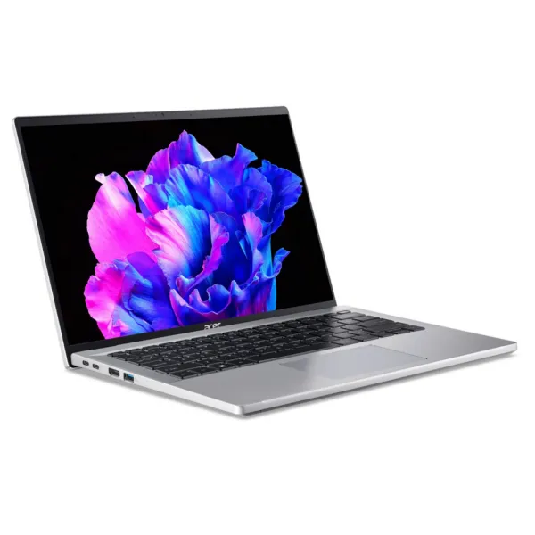 Ноутбук Swift Go 14"  SFG14-71 14"  2.2K IPS, Intel i7-1355U, 16GB, F512GB, UMA, Lin, сріблястий Acer (NX.KF7EU.005) - Фото 1