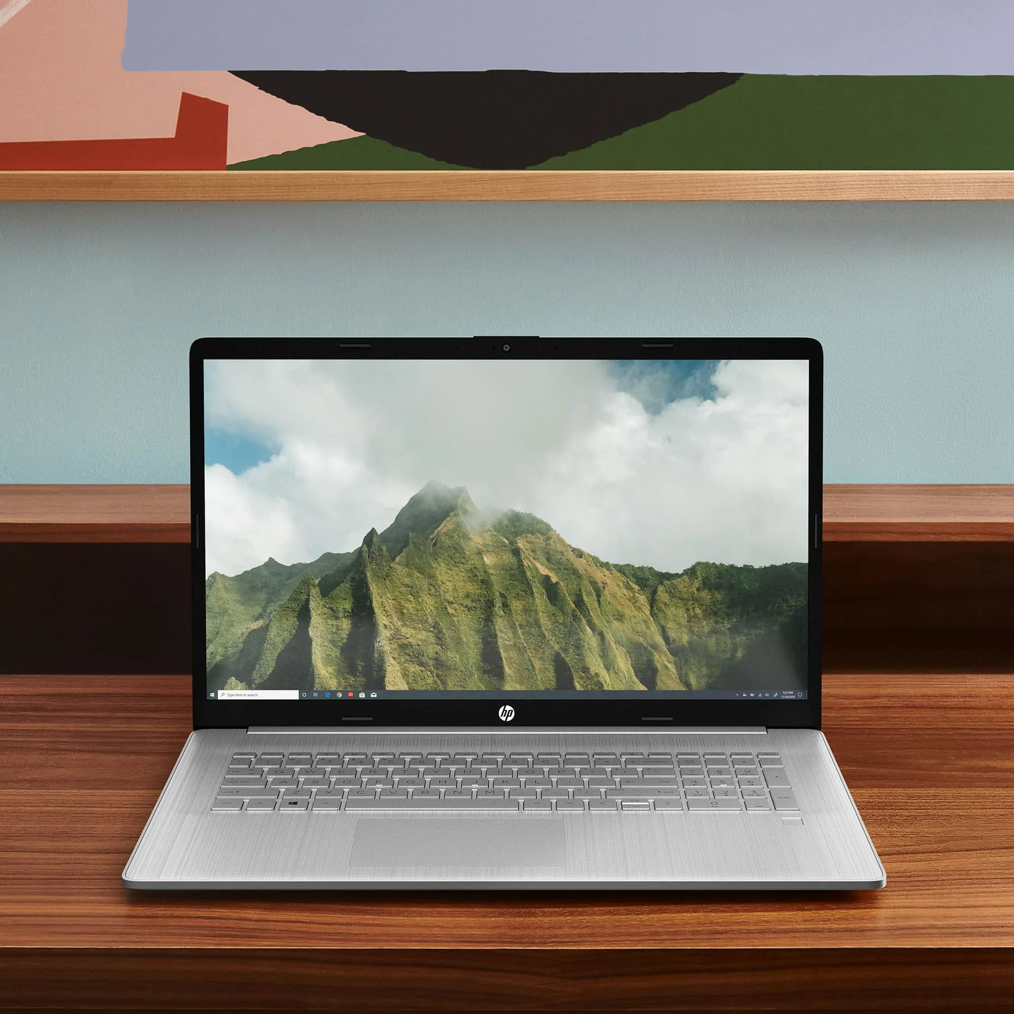 Ноутбук 17-cn3002ua 17.3" FHD IPS AG, Intel i7-1355U, 16GB, F1024GB, UMA, DOS, сріблястий HP (826W1EA) - Фото 3