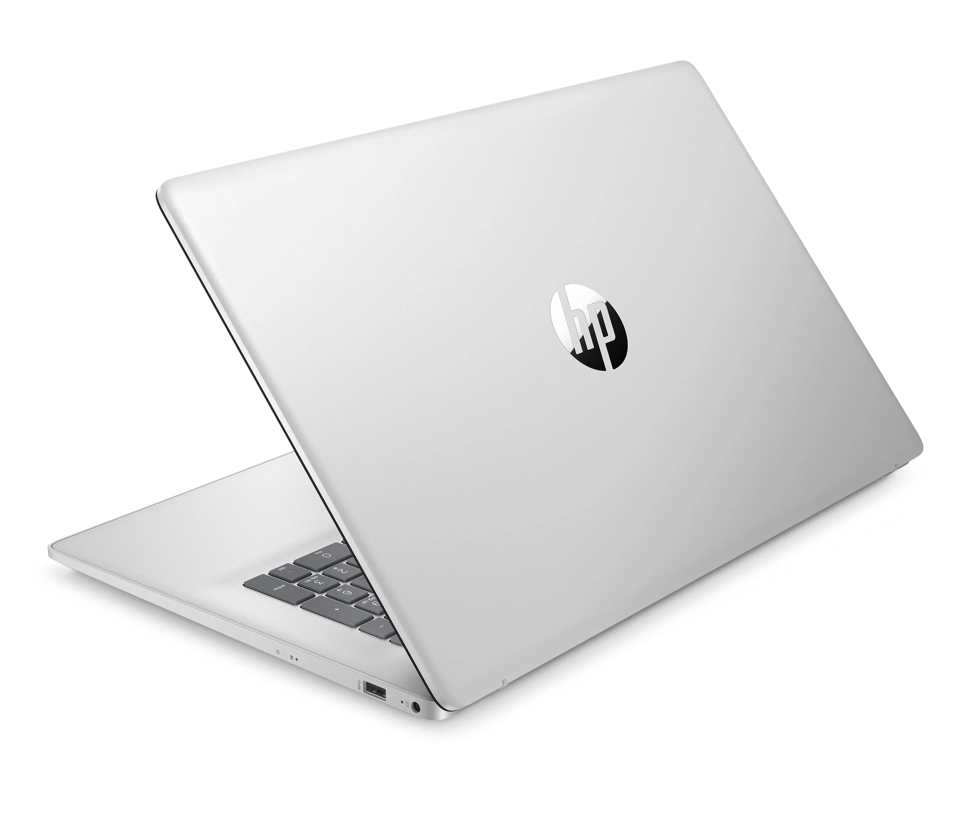 Ноутбук 17-cn3002ua 17.3" FHD IPS AG, Intel i7-1355U, 16GB, F1024GB, UMA, DOS, сріблястий HP (826W1EA) - Фото 4