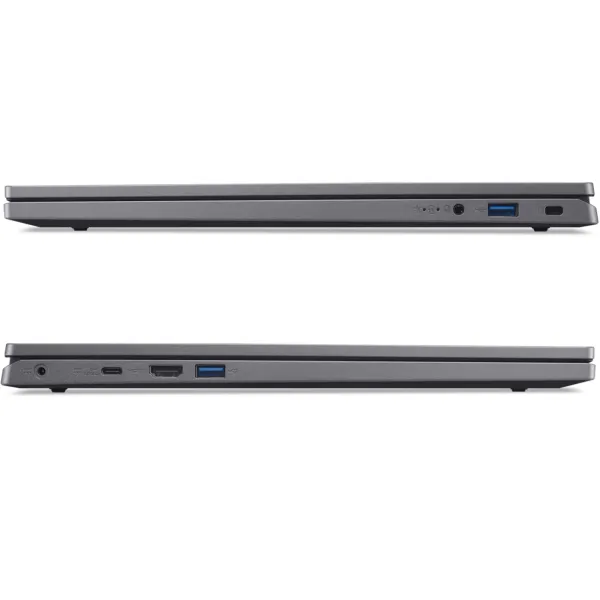 Ноутбук Aspire 3 A317-55P 17,3" FHD IPS, Intel i3-N305, 8GB, F256GB, UMA, Lin, сірий Acer (NX.KDKEU.004) - Фото 6