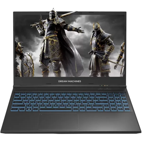Ноутбук RG3050Ti-15 15.6FHD IPS, Intel i7-12700H, 16GB, F1TB, NVD3050Ti-4, DOS, черный Dream Machines (RG3050TI-15UA38)