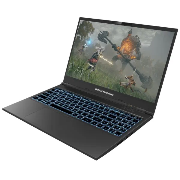 Ноутбук RG3050Ti-15 15.6FHD IPS, Intel i7-12700H, 16GB, F1TB, NVD3050Ti-4, DOS, черный Dream Machines (RG3050TI-15UA38) - Фото 2