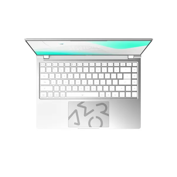 Ноутбук 14.0 QHD+ OLED 90Hz, Intel i7-13700H, 16GB, F1TB, NVD4050-6, W11, cеребристый AERO (AERO_14_BMF-72KZBB4SO) - Фото 3