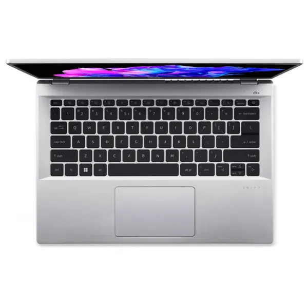 Ноутбук Swift Go 14  SFG14-71 14"  2.2K IPS, Intel i5-1335U, 16GB, F512GB, UMA, Lin, серебристый Acer (NX.KF7EU.004) - Фото 4