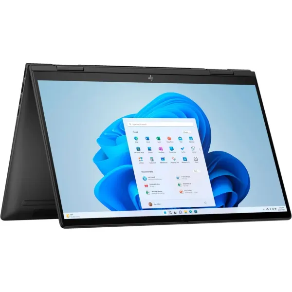 Ноутбук ENVY x360 15-fh0000ua 15.6" FHD OLED Touch, AMD R7-7730U, 16GB, F1024GB, UMA, Win11, чорний HP (826N9EA) - Фото 4