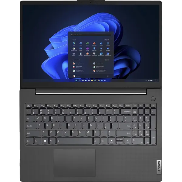 Ноутбук V15-G3 15.6" FHD IPS AG, Intel i7-1255U, 16GB, F512GB, UMA, DOS, чорний Lenovo (82TT00L1RA) - Фото 1