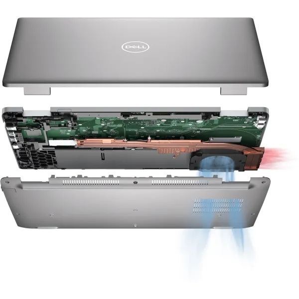 Ноутбук Latitude 5530 15.6" FHD AG, Intel i7-1265U, 16GB, F512GB, UMA, Lin, чорний Dell (N206L5530MLK15UA_UBU) - Фото 2