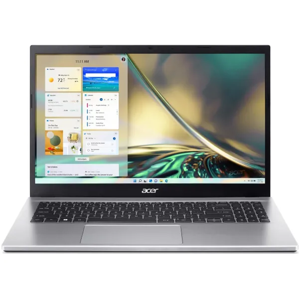 Ноутбук Aspire 3 A315-59 15.6" FHD IPS, Intel i7-1255U, 16GB, F512GB, UMA, Lin, сріблястий Acer (NX.K6SEU.00D)
