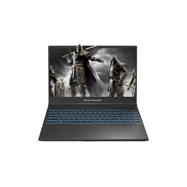 Ноутбук RG3060-15 15.6FHD IPS, Intel i5-12500H, 16GB, F1TB, NVD3060-6, DOS, черный Dream Machines (RG3060-15UA33)
