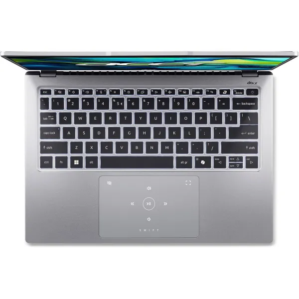 Ноутбук Swift Go 14 SFG14-73 14" 2.8K OLED, Intel U7-155H, 32GB, F1TB, UMA, Lin, серебристый Acer (NX.KY7EU.002) - Фото 1