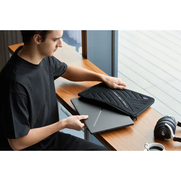 Ноутбук ROG Zephyrus G16 GU605MZ-QR120W 16" 2.5K OLED, Intel Ultra 7 155H, 32GB, F1TB, NVD4080-12, Win11, Сірий ASUS (90NR0IR5-M005L0) - Фото 3