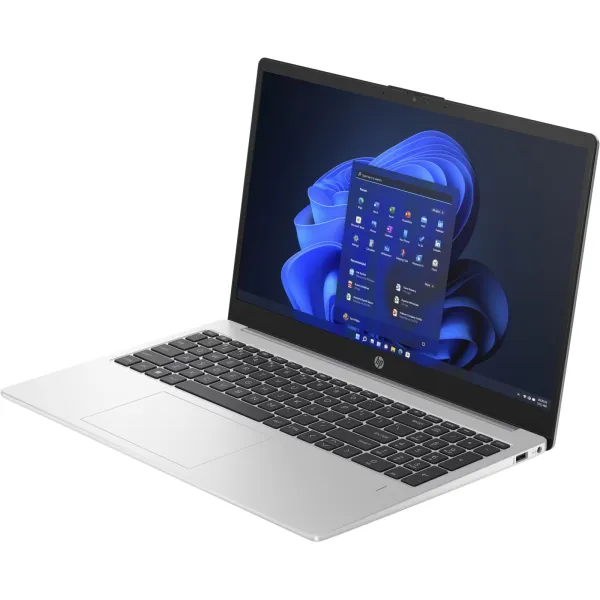 Ноутбук 255-G10 15.6" FHD IPS AG, AMD R3-7330U, 16GB, F512GB, UMA, Win11P, сріблястий HP (9G8F4ES) - Фото 1