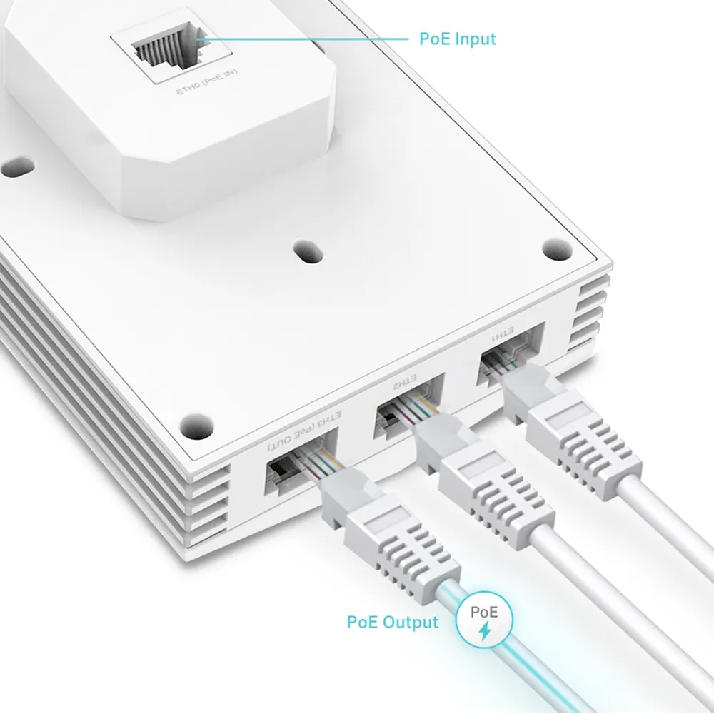 Точка доступа EAP655 WALL AX3000 TP-Link (EAP655-WALL) - Фото 6