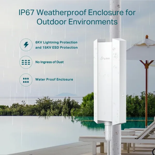 Точка доступу EAP650 OUTDOOR AX3000 TP-Link (EAP650-OUTDOOR) - Фото 3