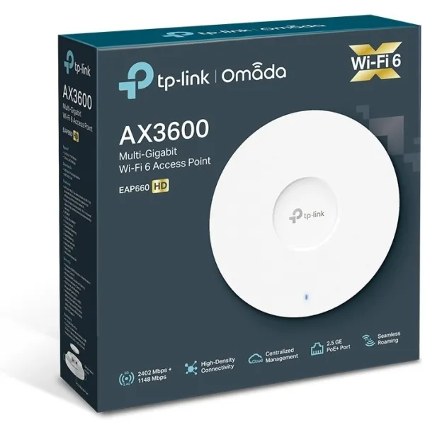 Точка доступа EAP660 HD AX3600 TP-Link (EAP660-HD) - Фото 5