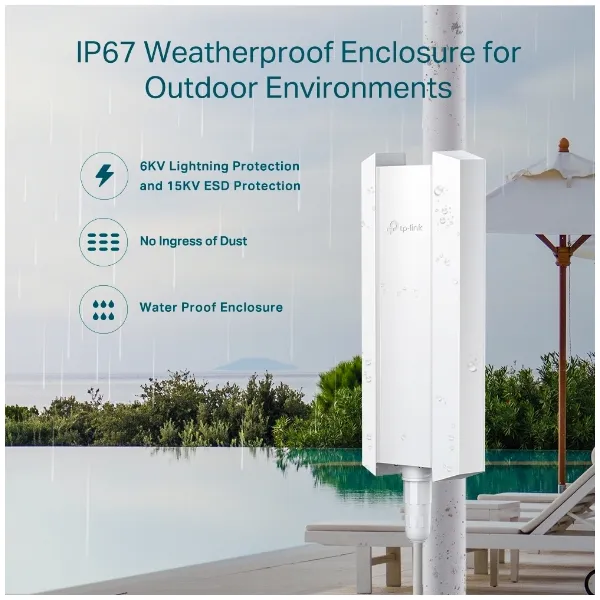 Точка доступу EAP610 OUTDOOR AX1800 TP-Link (EAP610-OUTDOOR) - Фото 6