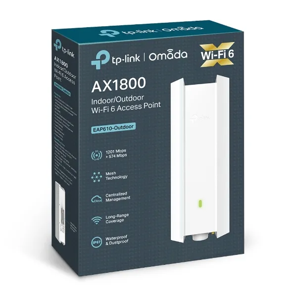 Точка доступу EAP610 OUTDOOR AX1800 TP-Link (EAP610-OUTDOOR) - Фото 8