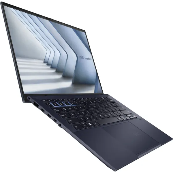 Ноутбук Expertbook B9 B9403CVAR-KM0693 14" WQXGA+ OLED, Intel Ultra 7 150U, 32GB, F1TB, UMA, NoOS, Чорний ASUS (90NX05W1-M00YN0) - Фото 2