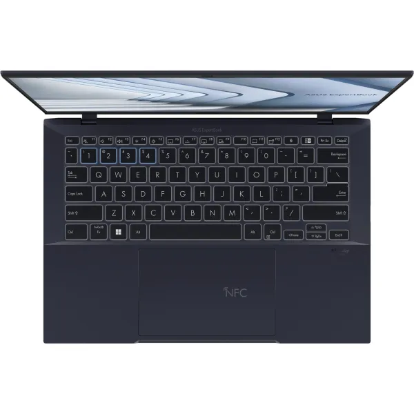 Ноутбук Expertbook B9 B9403CVAR-KM0693 14" WQXGA+ OLED, Intel Ultra 7 150U, 32GB, F1TB, UMA, NoOS, Чорний ASUS (90NX05W1-M00YN0) - Фото 6