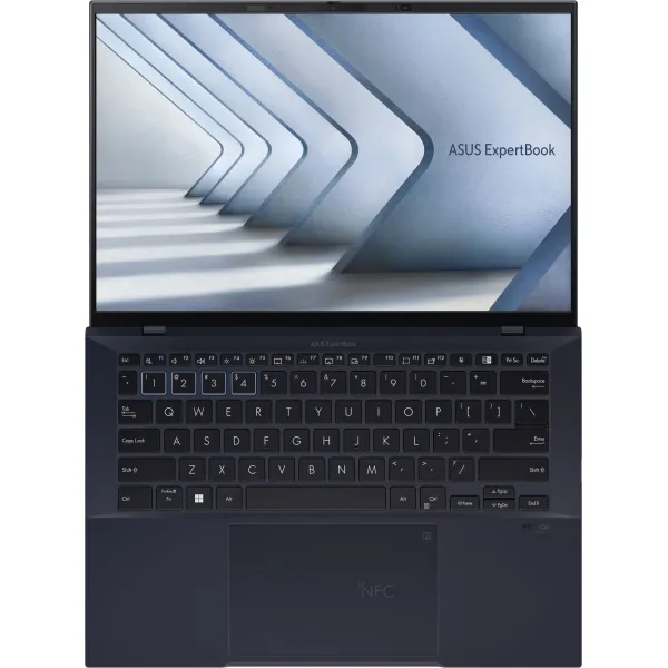 Ноутбук Expertbook B9 B9403CVAR-KM0693 14" WQXGA+ OLED, Intel Ultra 7 150U, 32GB, F1TB, UMA, NoOS, Чорний ASUS (90NX05W1-M00YN0) - Фото 12