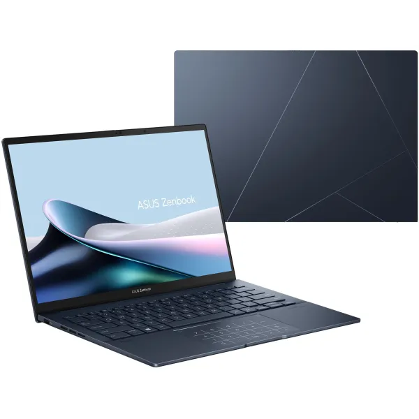 Ноутбук Zenbook 14 UX3405MA-PP301X 14" 3K OLED, Intel Ultra 9 185H, 32GB, F1TB, UMA, Win11P, Голубой ASUS (90NB11R1-M00DH0) - Фото 6