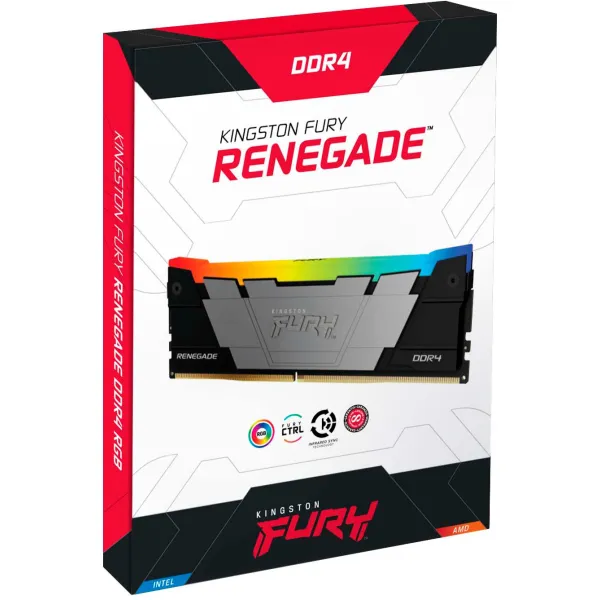Память ПК DDR4, 32GB KIT (16GBx2) Kingston (KF436C16RB12AK2/32) - Фото 4