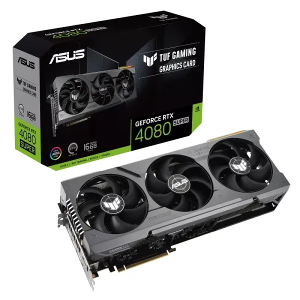 Видеокарта GeForce RTX 4080 SUPER 16GB, GDDR6X ASUS (90YV0KA1-M0NA00) - Фото 1
