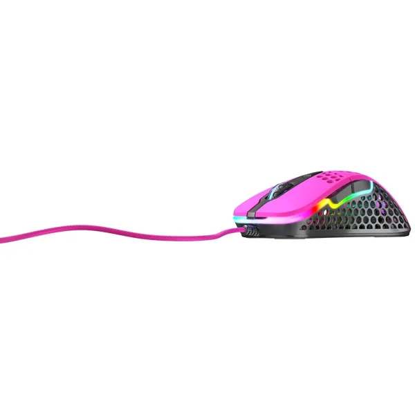 Миша USB-A RGB M4  рожева Xtrfy (XG-M4-RGB-PINK) - Фото 2