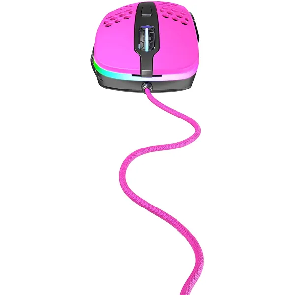 Миша USB-A RGB M4  рожева Xtrfy (XG-M4-RGB-PINK) - Фото 4
