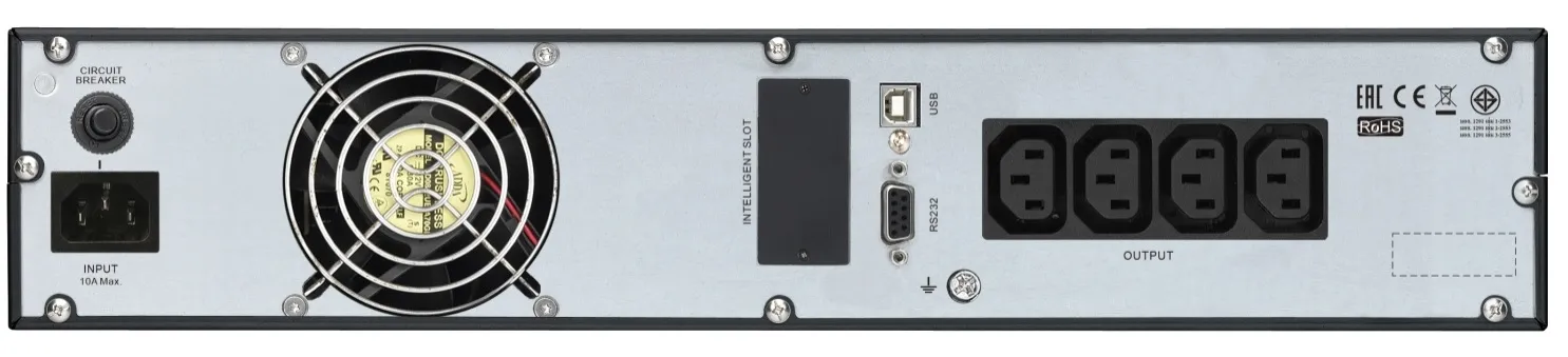 Джерело безперебійного живлення Easy UPS SRV 2000VA/1600W APC (SRV2KRIRK) - Фото 2