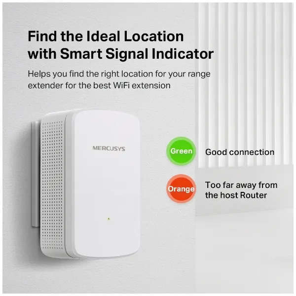 Расширитель покрытия WiFi ME10 AC1200 Mercusys (ME10) - Фото 2