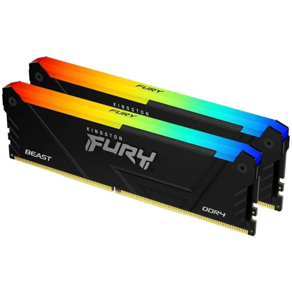 Пам'ять ПК DDR4, 32GB KIT (16GBx2), 2666 Kingston (KF426C16BB12AK2/32) - Фото 1