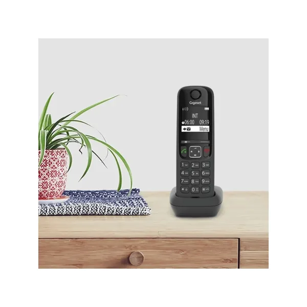 Радиотелефон IP DECT AS690 Black Gigaset (S30852H2813S301) - Фото 1