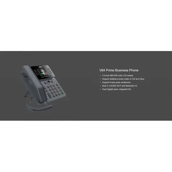 Телефон IP V64 Fanvil (V64) - Фото 5