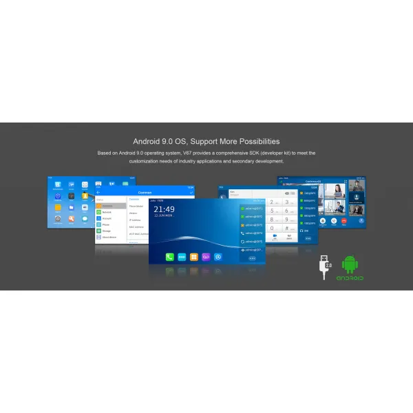 Телефон IP V67 Fanvil (V67) - Фото 10