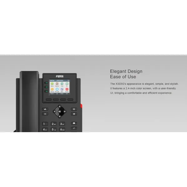 Телефон IP X303G Fanvil (X303G) - Фото 7