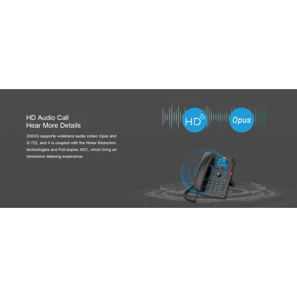 Телефон IP X303G Fanvil (X303G) - Фото 8